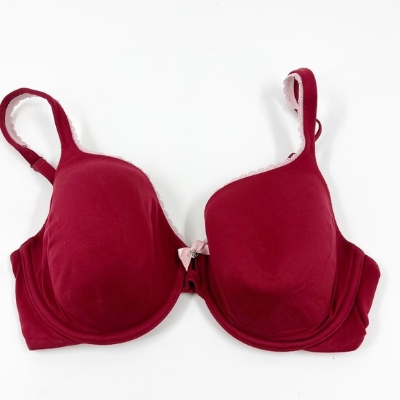 ✅ Victoria’s Secret Body by Victoria Push Up Bra 34D RED - Picture 1 of 7